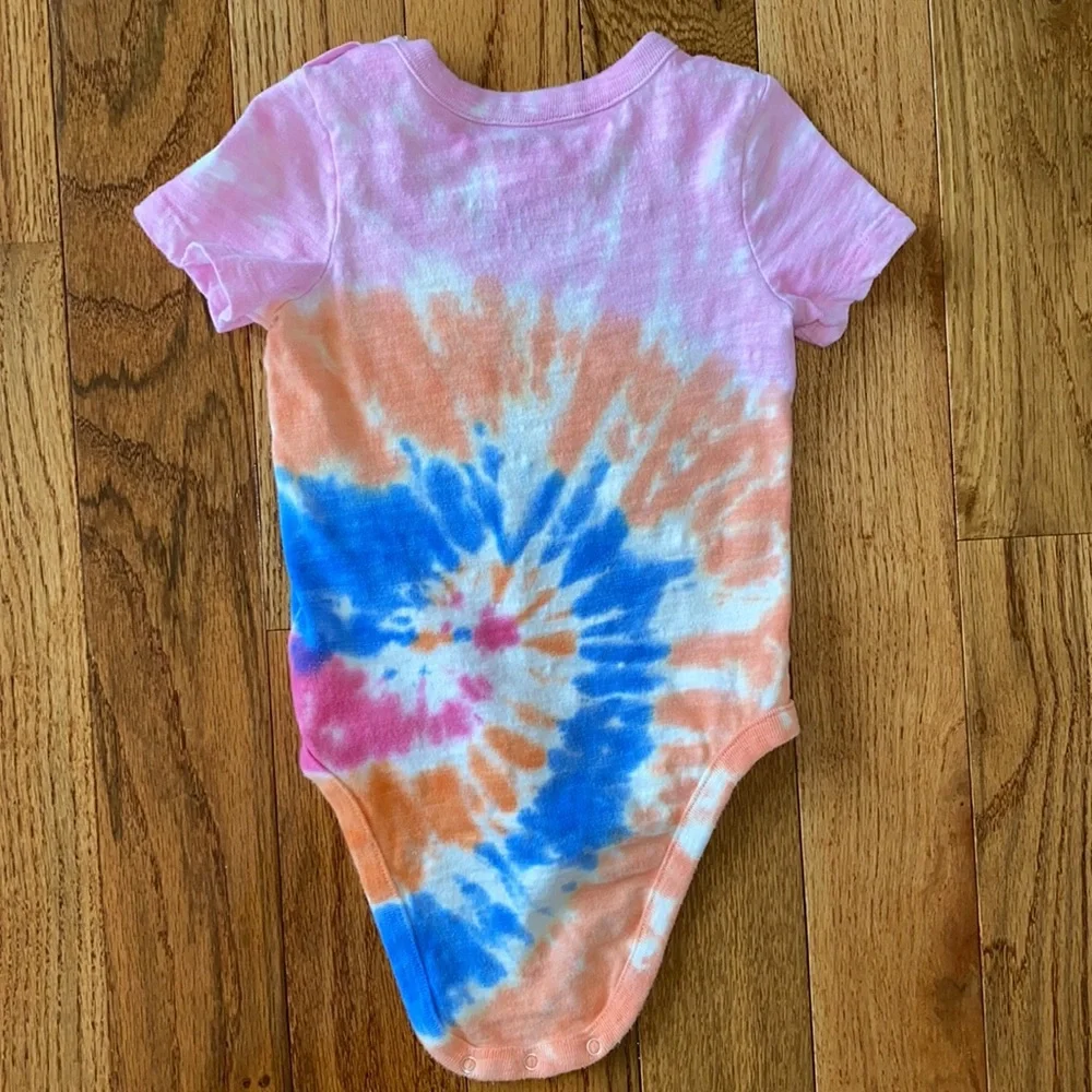 Baby gap tie dye onesie